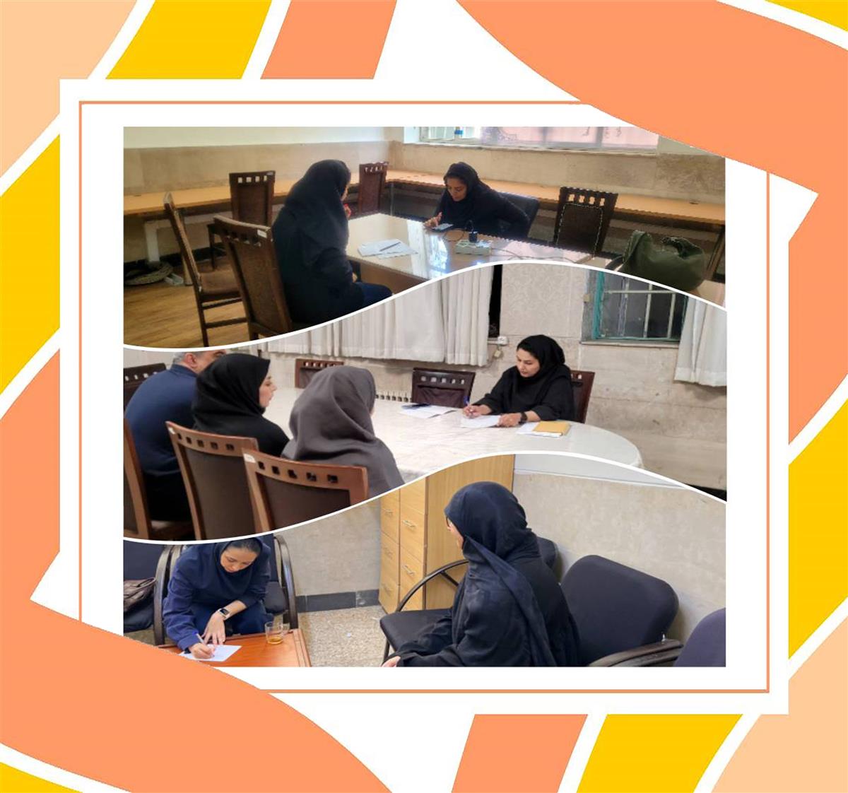 مشاوره‌های فردی دانش‌آموزان پایه یازدهم در حال برگزاری است.